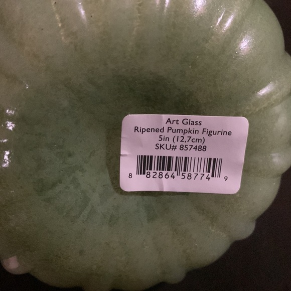 Lenox Art Glass Pumpkin New in Box - Picture 3 of 6